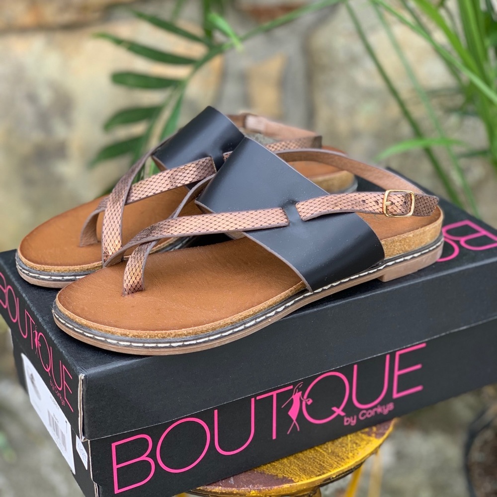 Aubrey sandals by Corkys